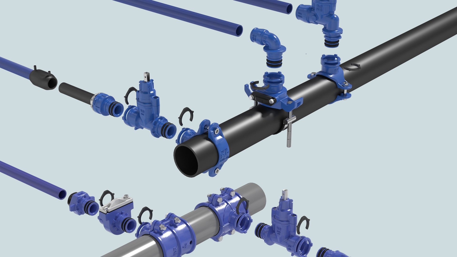 AVK introduces the SUPA Lock threadless connection solution