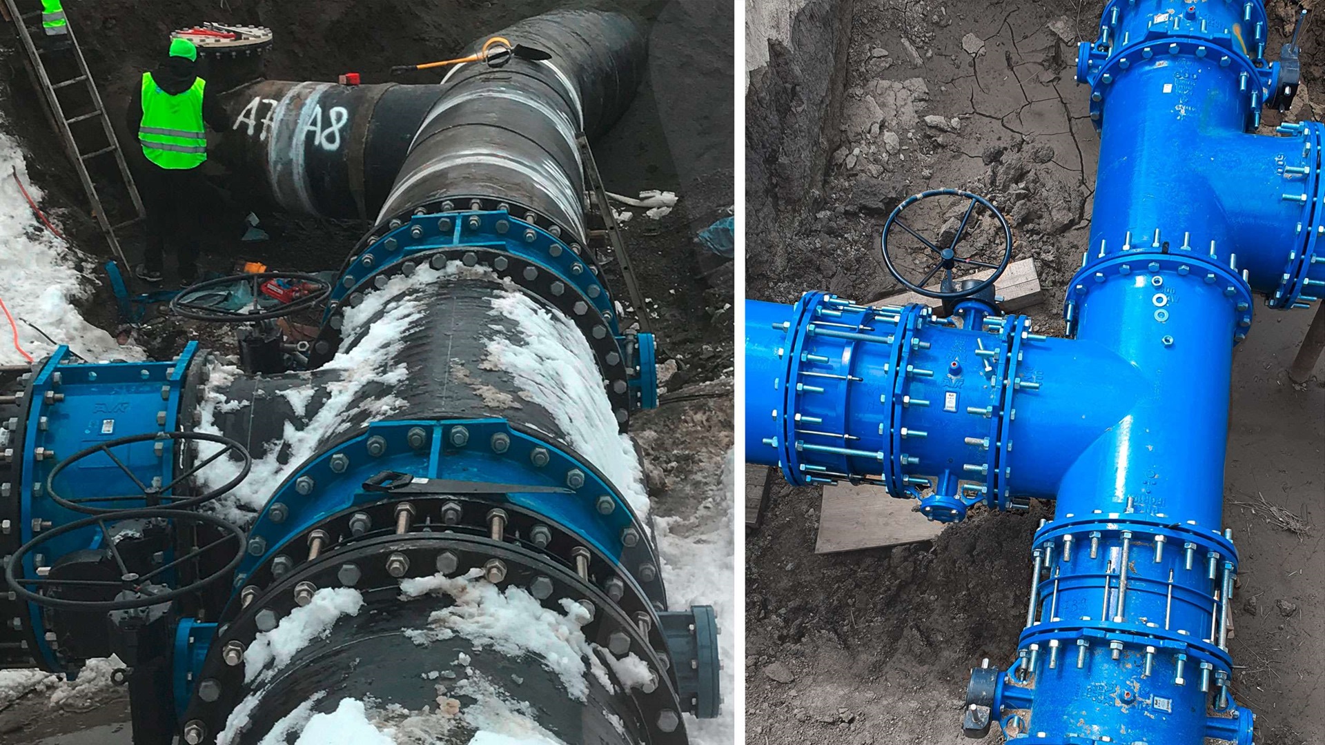 AVK butterfly valves installed in Sweden