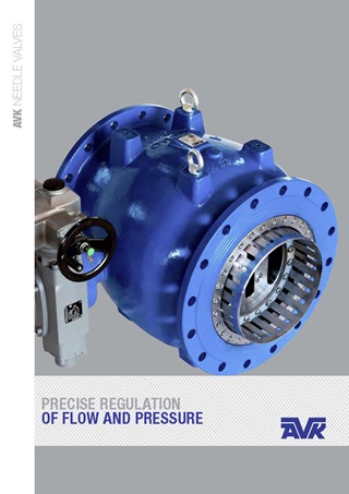 AVK product brochure about our Needle valves and how to use them