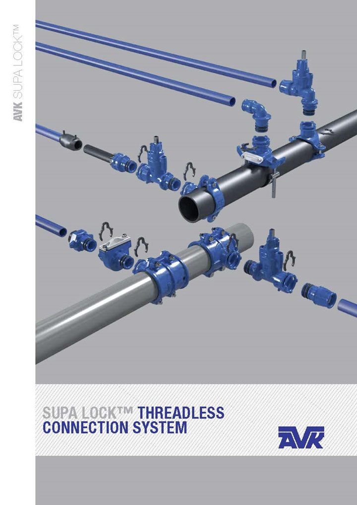 Brochure about the AVK Supa Lock