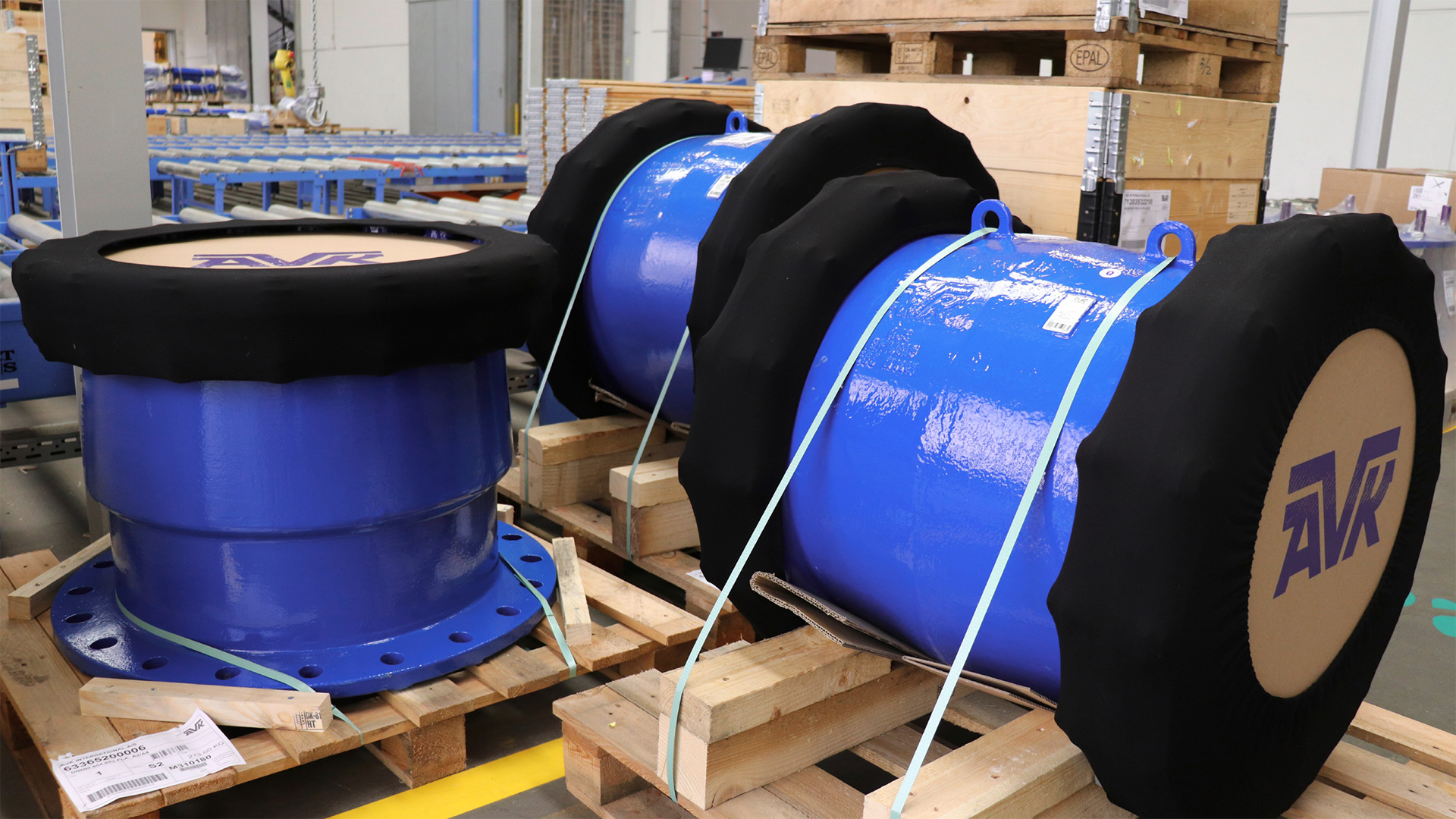 New large AVK Supa Maxi™ universal couplings - AVK Vietnam