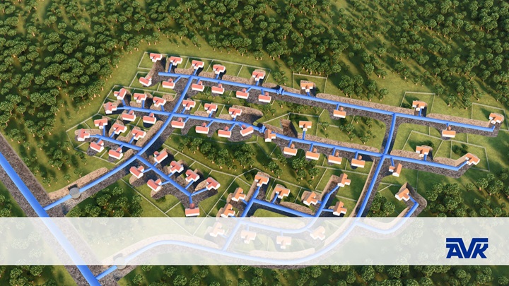 Sectioning the distribution network into DMAs allows for monitoring the level of water loss - thumbnail
